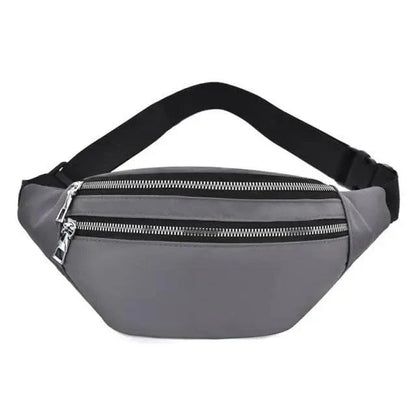 Waterproof Travel Unisex Fanny Pack Simple Design Waist Bags Fashion Bum Bag Trendy  Cross Body Chest Bags
