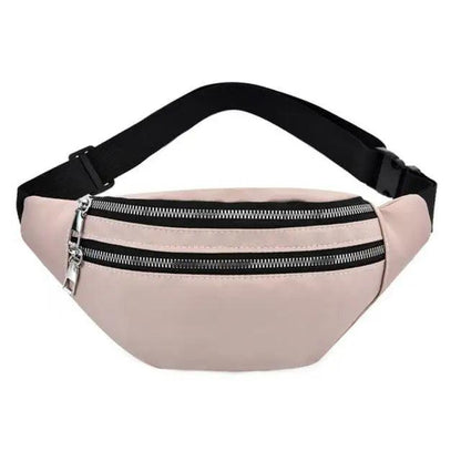 Waterproof Travel Unisex Fanny Pack Simple Design Waist Bags Fashion Bum Bag Trendy  Cross Body Chest Bags