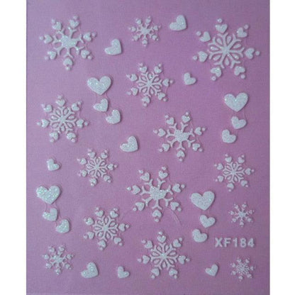 Waterproof Water Transfer Nails Art Sticker Fashion 3D Flower Design Girl And Women Manicure Tools Nail Decoration Decals Decorations Luxurious Nail Art Decoration White Feather Lace Flower Leaf Carving Design Exquisite Pattern Nail Art Supplies