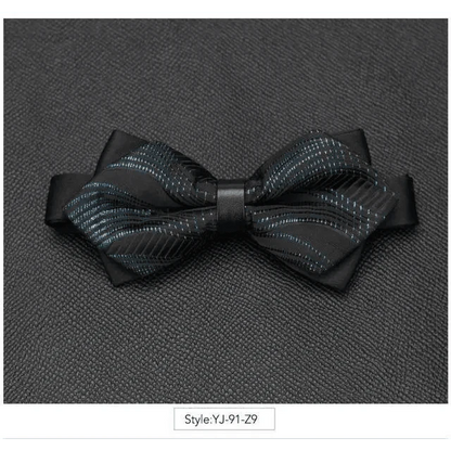 Wedding Men Butterfly Bowtie Formal Bow Ties Beautiful Printed Men Luxury Adjustable Business Bowties