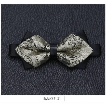 Wedding Men Butterfly Bowtie Formal Bow Ties Beautiful Printed Men Luxury Adjustable Business Bowties