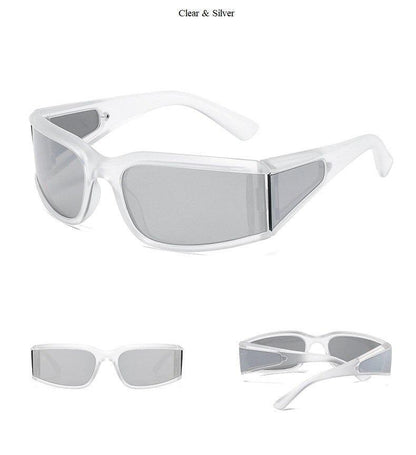White Modern Women Sunglasses Luxury Glasses For Women/Men UV400 Eyewear Ladies Comfortable Sunglasses For Eyewear Durable Lightweight Frame Sun Glasses