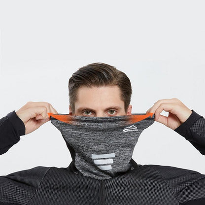 Windproof  Warm Cycling Hiking Scarf Drawstring Skiing Snowboard Face Neck Gaiter Men Headband MTB Winter Bandana for Men Women Summer Cool Printed Half Mask Bandana Face Cover Neck Gaiter Bike Outdoor Sport Fishing Cycling Ski Hiking Tube Scarf Men Women