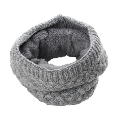 Winter Warm Brushed Knit Neck Warmer Wrap Lightweight Scarf Collar Neck Elegant Warmer Scarves Circle Go Out Wrap Cowl Loop Snood Shawl Outdoor Ski Climbing Scarf For Men Women