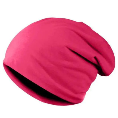 Winter Warm Hats For Women Casual Stacking Knitted  Caps Men Hats Solid Color Hip Hop Unisex Female Beanies For Winter Men Women Baggy Beanie Knit Hats Warm Winter Knit Hat