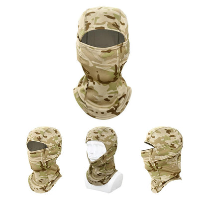 Winter Warmer Fleece Tactical Balaclava Full Face Mask Ski Paintball Running Hunting Hiking Cycling Sports Snowboard Scarf Men Motocross Summer Men Face Scarf Mask Sunscreen Dustproof Army Cycling Hunting Fishing Tactical Airsoft Hat