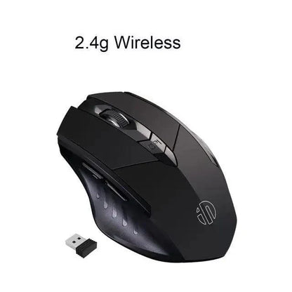 Wireless Design 2.4 GHz Ergonomic Mouse 1600 DPI USB Optical Bluetooth-Compatible Mouse Computer Gaming Mouse