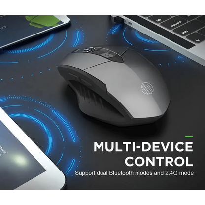 Wireless Design 2.4 GHz Ergonomic Mouse 1600 DPI USB Optical Bluetooth-Compatible Mouse Computer Gaming Mouse