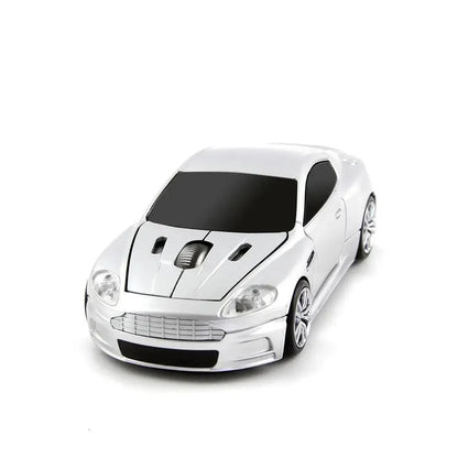Wireless Mouse Blue Car Shaped Design 1600DPI Mouse USB Optical  Ergonomic 3D Sports Car Mice For Laptop