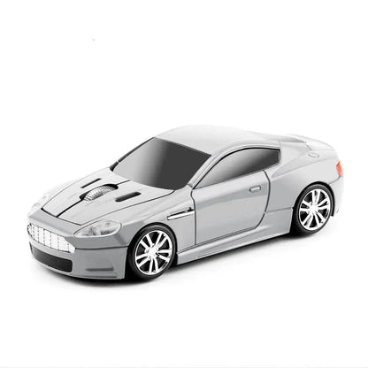 Wireless Mouse Blue Car Shaped Design 1600DPI Mouse USB Optical  Ergonomic 3D Sports Car Mice For Laptop