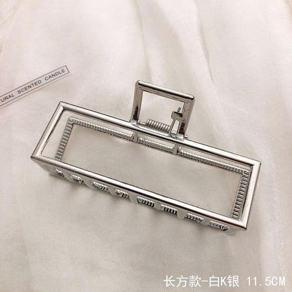 Woman Novelty Minimalist Dainty Design Irregular Hairpins Punk Style Metal Silver Hair Claws Barrettes Women Hair Accessories Hair Clips Hairgrip