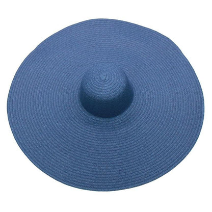 Women Oversized Foldable Summer Large Wide Hat Beach Straw Hat Cute Sun Cap Retro Foldable Handmade Big Hats Ladies UV Protection Hat Vintage Summer Sun Beach Hats