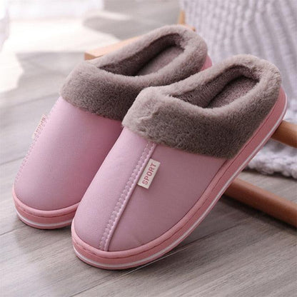 Women's Home Slippers Plush Warm House Shoes Non-Slip Soft Winter Indoors Bedroom Couples Floor Slipper Comfy Warm Memory Foam Faux Fur Indoor Outdoor Non Slip Winter Home Shoes