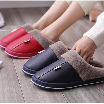 Women's Home Slippers Plush Warm House Shoes Non-Slip Soft Winter Indoors Bedroom Couples Floor Slipper Comfy Warm Memory Foam Faux Fur Indoor Outdoor Non Slip Winter Home Shoes