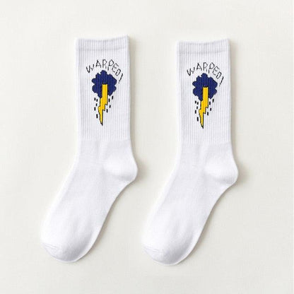 Women's Socks Combed Out Of Pure Cotton Colorful Cartoon Cute Funny Happy Kawaii Moon Strawberry Cactus Ankle Socks For Men And Women