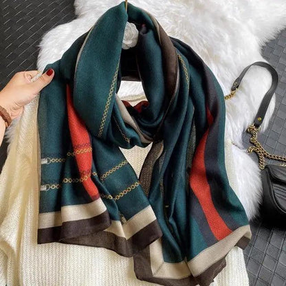 Women Scarf Leopard Print Cotton Large Size Scarfs For Winter Shawls Winter Warm Casual Wear For Women Lovely Floral Tassel Cotton ab Shawls Lady Silk Wraps Scarves