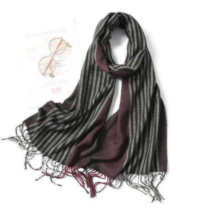 Women Winter Warm Scarf Shawl Fashion Plain  Soft Long Scarves For Women Casual Wear Travel Friendly Scarfs  Warm Winter Scarf Double Sided Thick Shawl Women Students Scarf