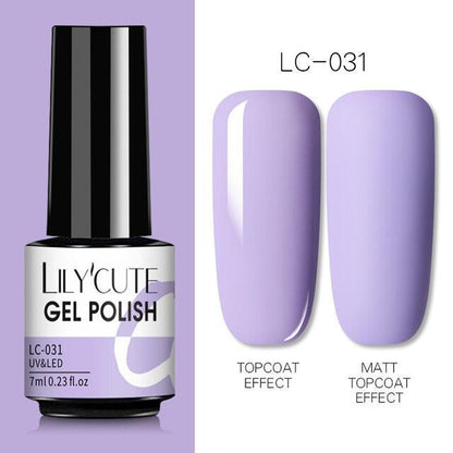 Womens UV Gel Nail Polish Set 7ml Fashion Varnish Colorful Art Manicure Luxury Nail Design For Women