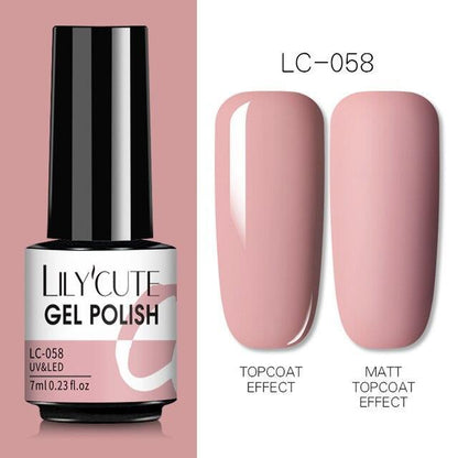 Womens UV Gel Nail Polish Set 7ml Fashion Varnish Colorful Art Manicure Luxury Nail Design For Women