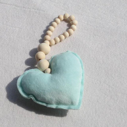 Wooden Beads Moon Star Heart Ornaments Dream Catcher Kids Room Decoration Wall Hanging Girls Baby Tents Handmade Wall Hanging Decor Home Gifts for Girls Gifts for Women